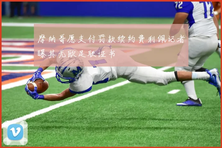摩纳哥愿支付罚款续约费利佩记者曝其无欧足联证书
